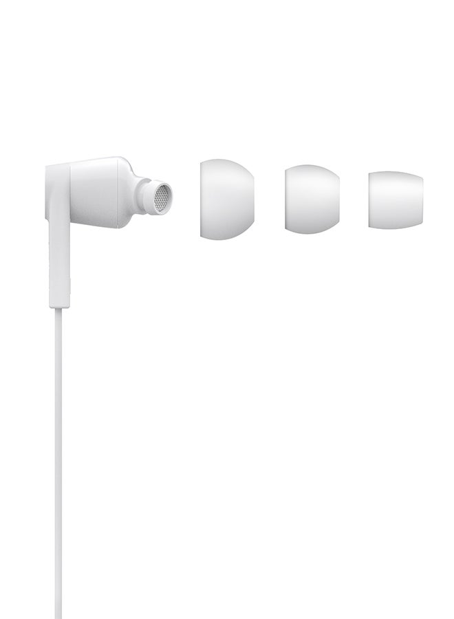 belkin - Belkin Soundform Headphones With Lightning Connector, Mfi Certified In-Ear Earphones Headset With Microphone, Earbuds With Water & Sweat Resistant For Iphone 13, Iphone 12 And More - White White - Image 1
