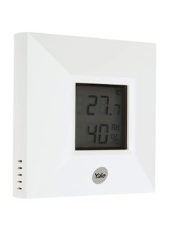 Yale Room Temperature Alarm And Humidity Sensor White  - Image 4