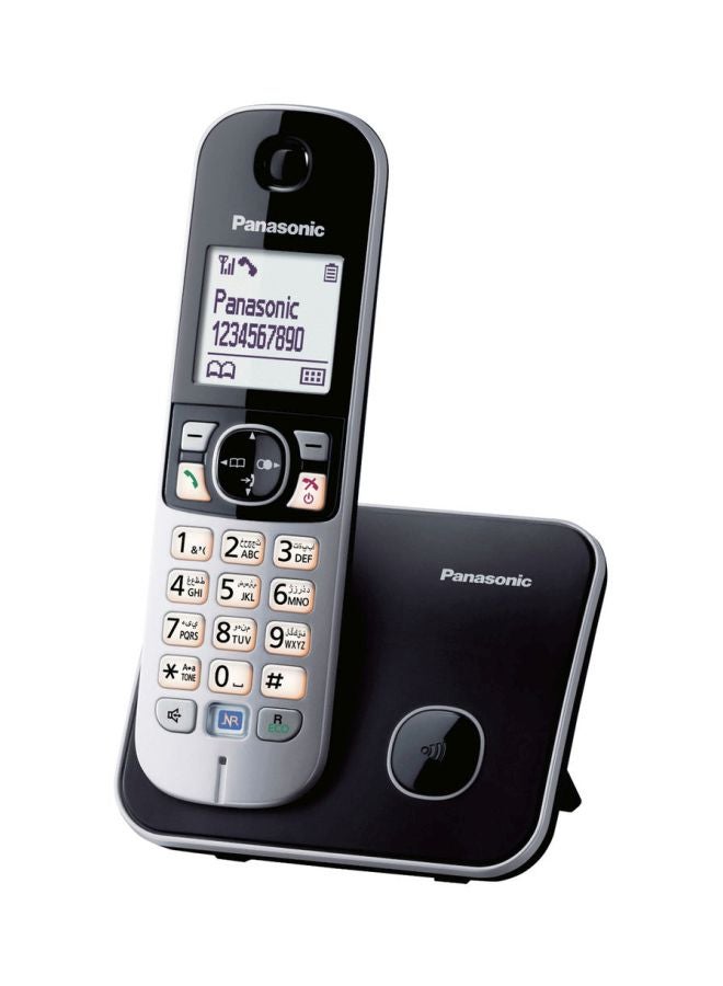 Panasonic DECT Cordless Phone With Noise Reduction Black/Grey/Peach - Image 2
