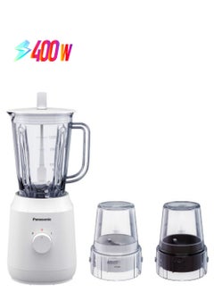 Panasonic Electric Blender With Mill 1.35 L 400 W MX-EX1021WTZ White/Clear  - Image 1