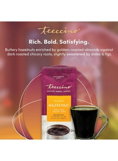 teeccino Chicory Herbal Coffee, Hazelnut, Medium Roast, 11 oz  - Image 5