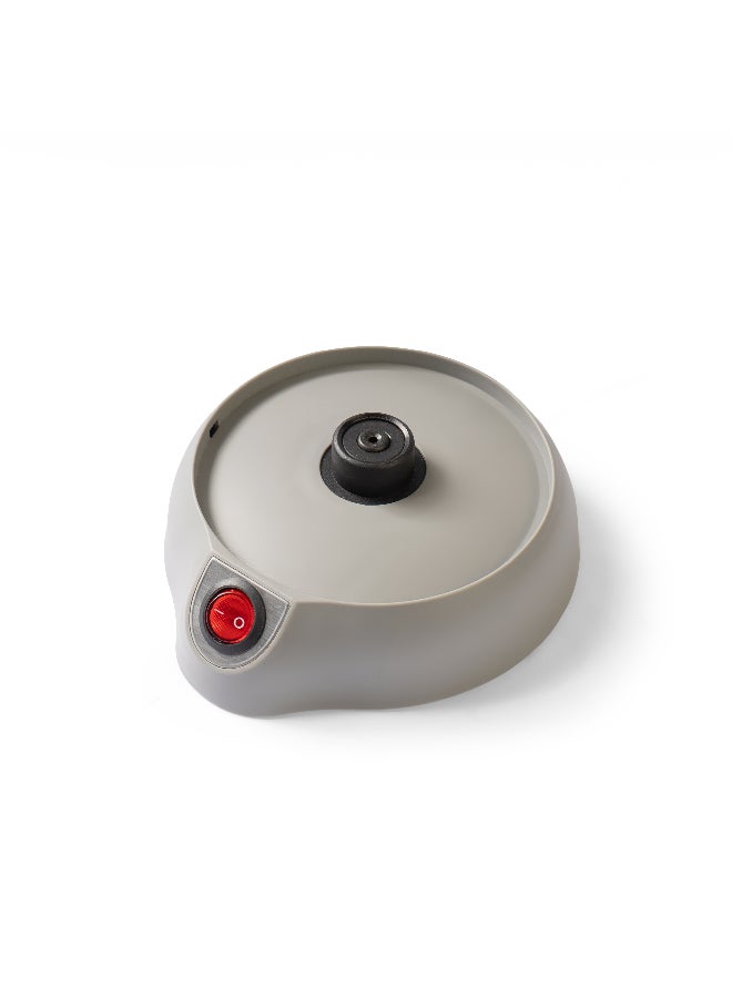 Mediatech Turkish Coffee Maker, 5 Cups, Stainless Steel Heater 400 ml 1000 W MT-11 Silver - Image 3