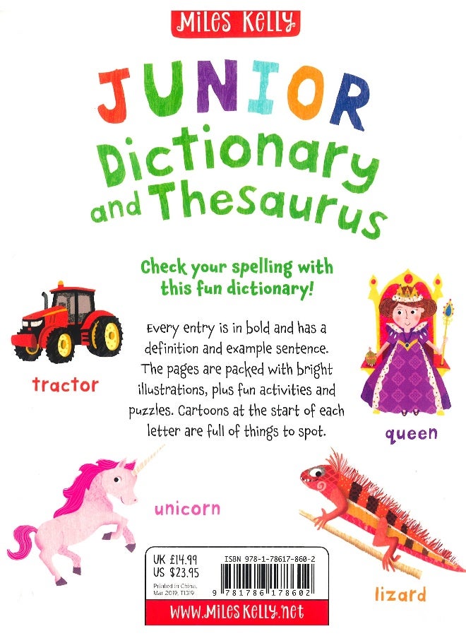 Junior Dictionary And Thesaurus Paperback English by Leaney Cindy - 18 April 2019 - Image 2
