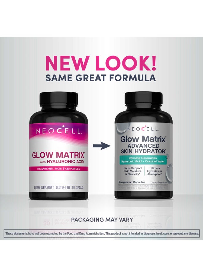 NEOCELL Glow Matrix Hyaluronic Acid - 90 Capsules - Image 4
