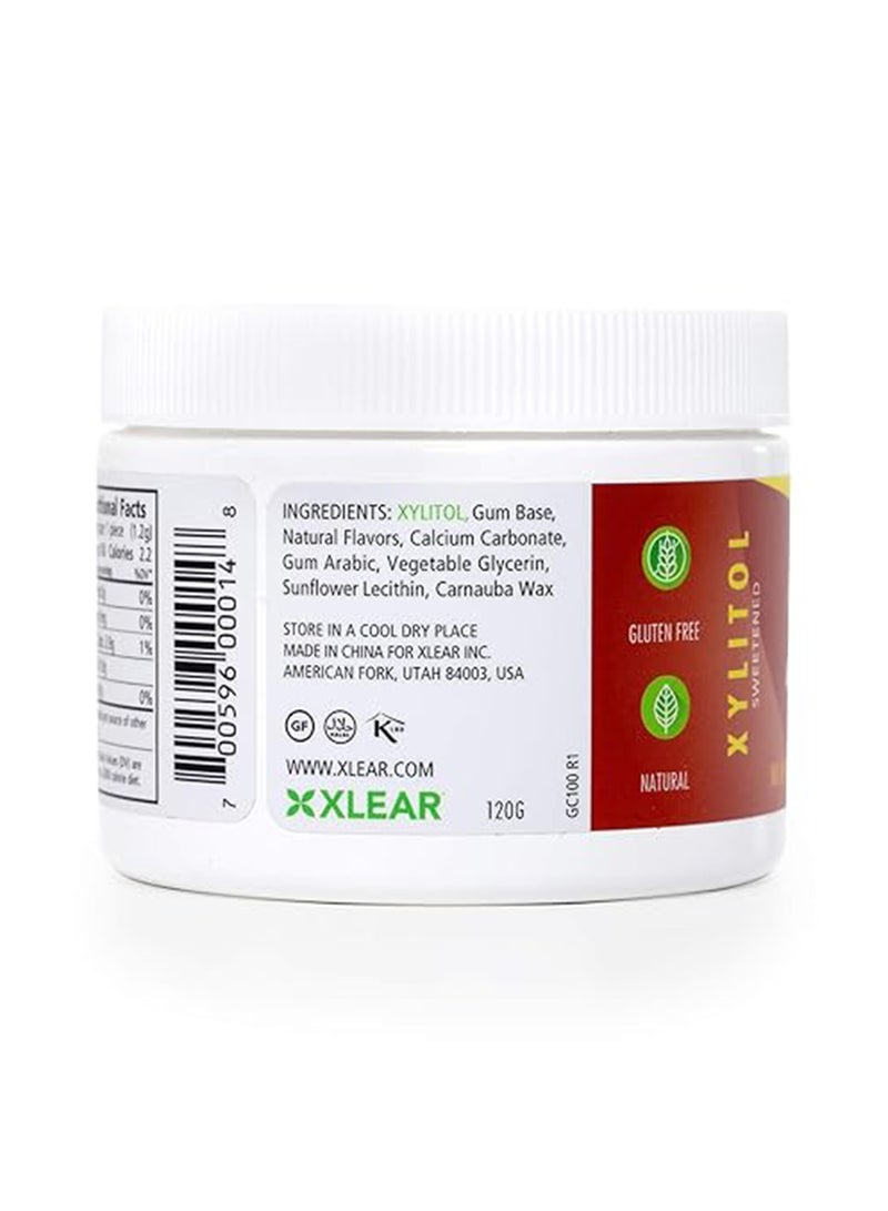 Xlear Spry Natural Cinnamon Dental Defense System Sugar Free Gum 100 Pieces 108grams - Image 3