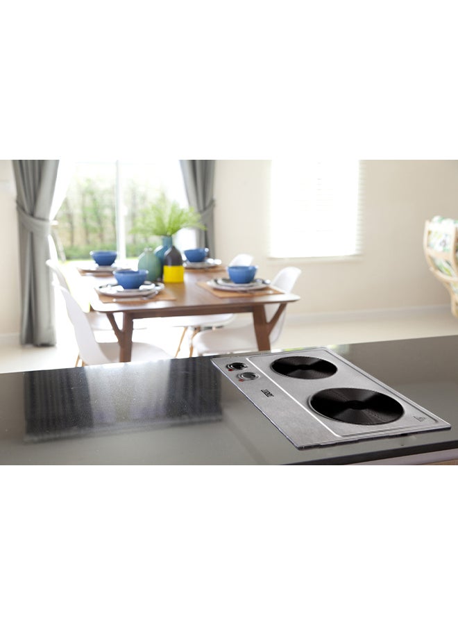 XPER Electric Double Hot Plate 2500W XPHP-801-20 Silver/Black  - Image 4