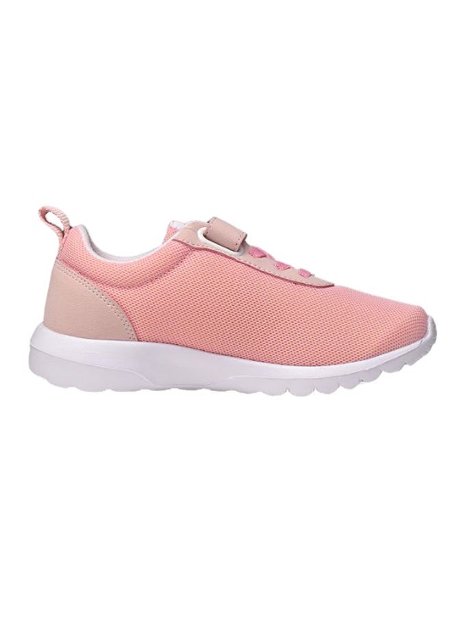 Hummel Aerolite Jr Performance Low Top Sneaker White/Pink - Image 1