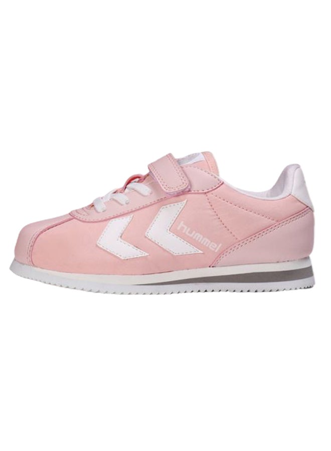 Hummel Ninetyone Ii Jr Lifestyle Low Top Sneaker Pink/White - Image 2