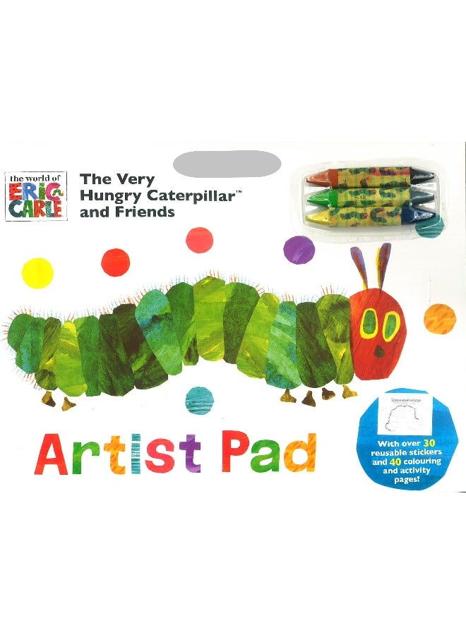 The Very Hungry Caterpillar And Friend: Artist Pad Paperback English - Image 1