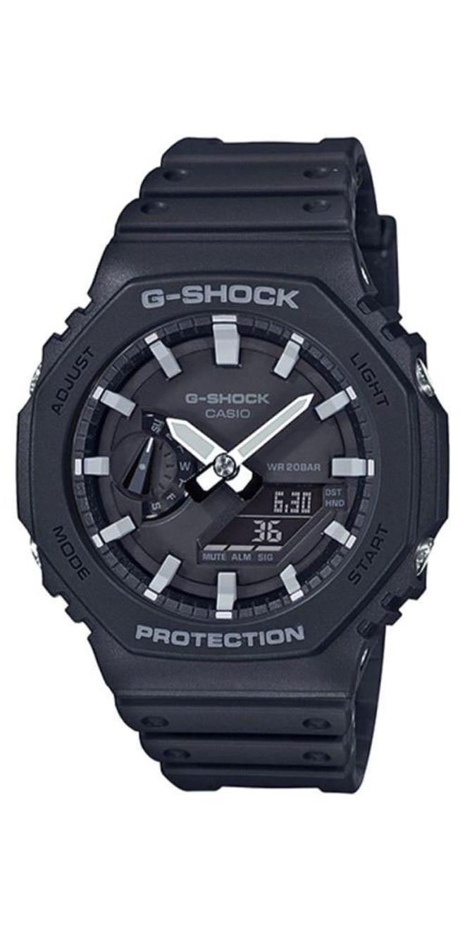 G-SHOCK Men's Water Resistant Analog/Digital Watch GA-2100-1ADR - Image 1