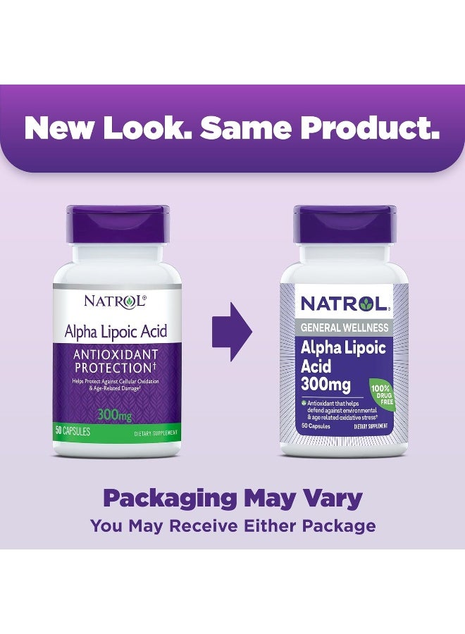 كبسولات حمض ألفا ليبويك بحماية مضادة للأكسدة، 50 كبسولة - Image 4