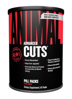 UNIVERSAL NUTRITION Animal Cuts Comprehensive Cutting Pack - 42 Packs  - Image 1