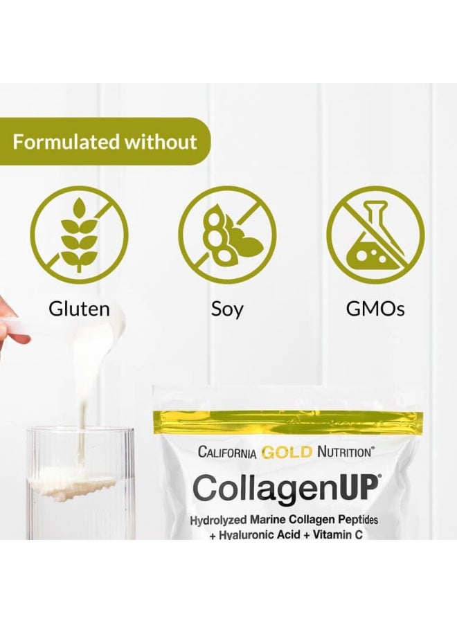 California Gold Nutrition Collagenup With Hyaluronic Acid And Vitamin C Unflavored 7.26 Oz Packaging May Vary  - Image 5