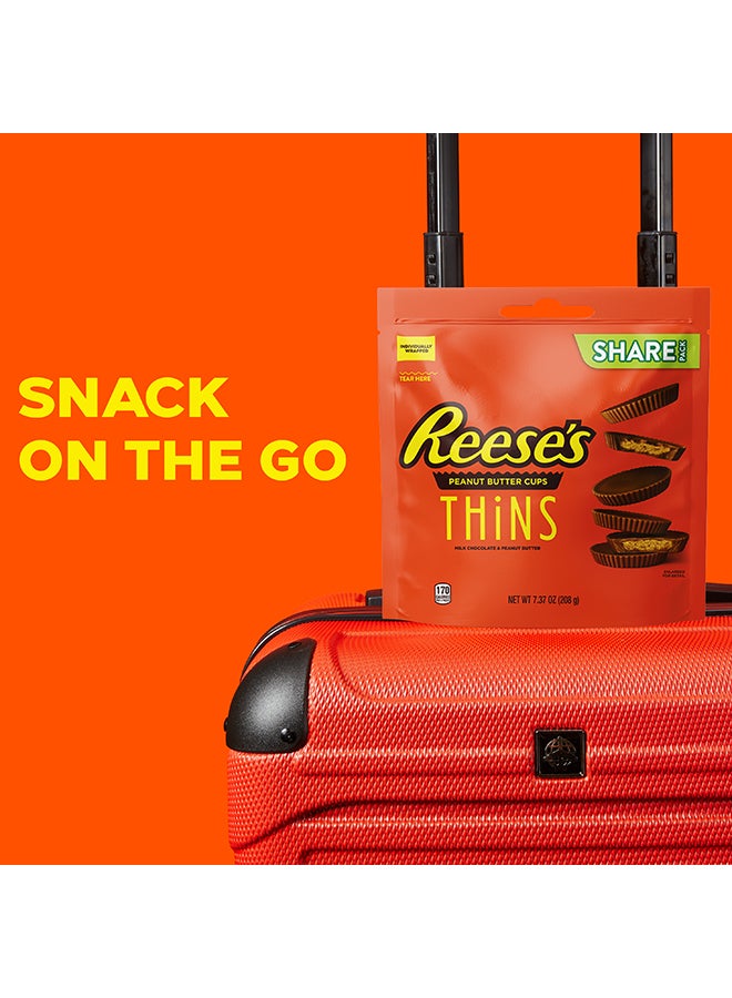 ريسيس أكواب زبدة الفول السوداني المغطاة بالشوكولاتة بالحليب 208جرام - Image 4