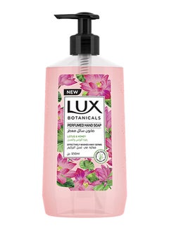 Lux Botanicals Perfumed Hand Wash With Lotus And Honey 250ml  - Image 1