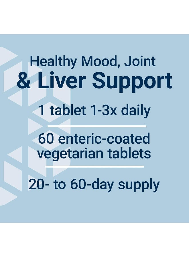 Life Extension SAMe Support Joint Health And Emotional Well Being - 60 Enteric Coated Tablets - Image 4