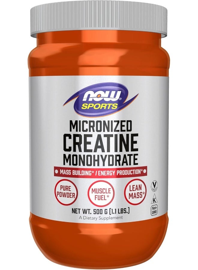 Now Foods Micronized Creatine Monohydrate Mass Building Energy Production - Image 2