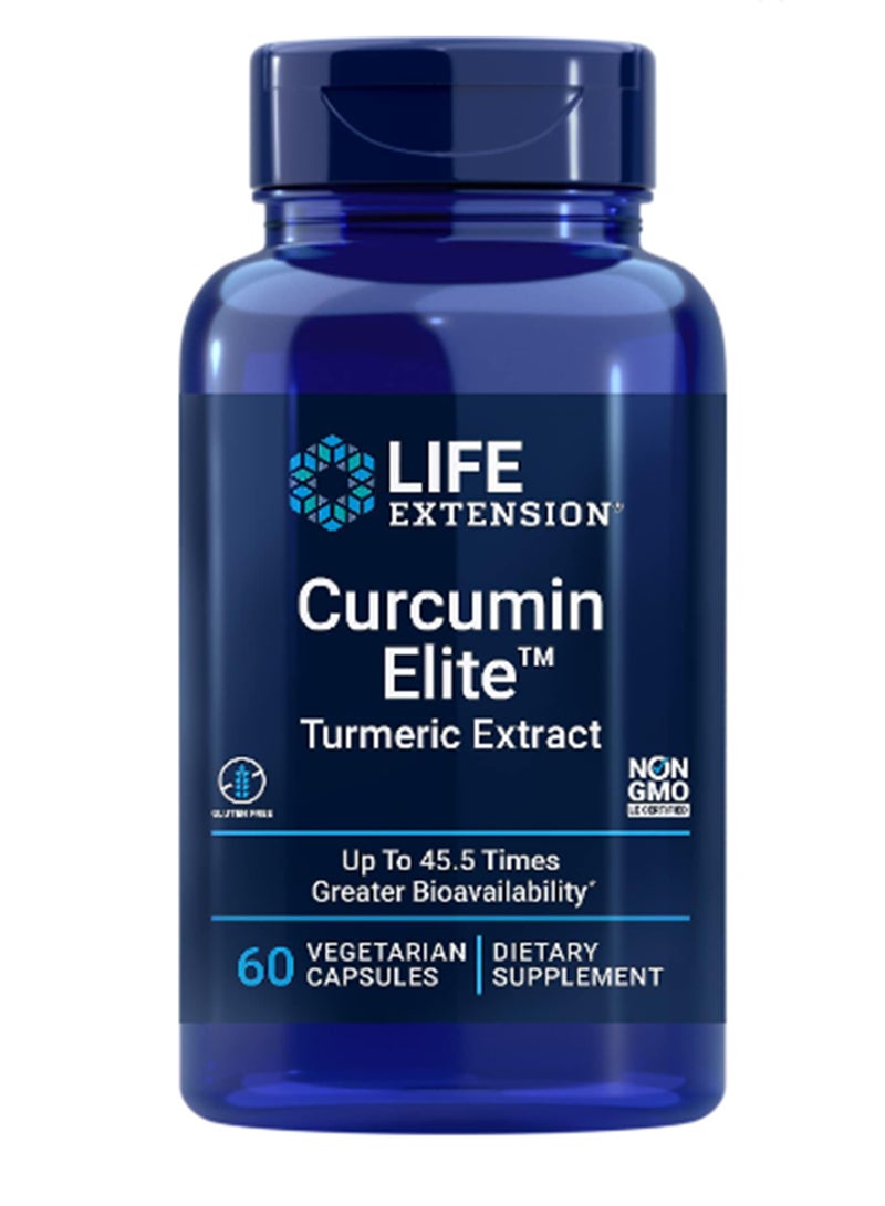 Life Extension Curcumin Elite Turmeric Extract - 60 Capsules