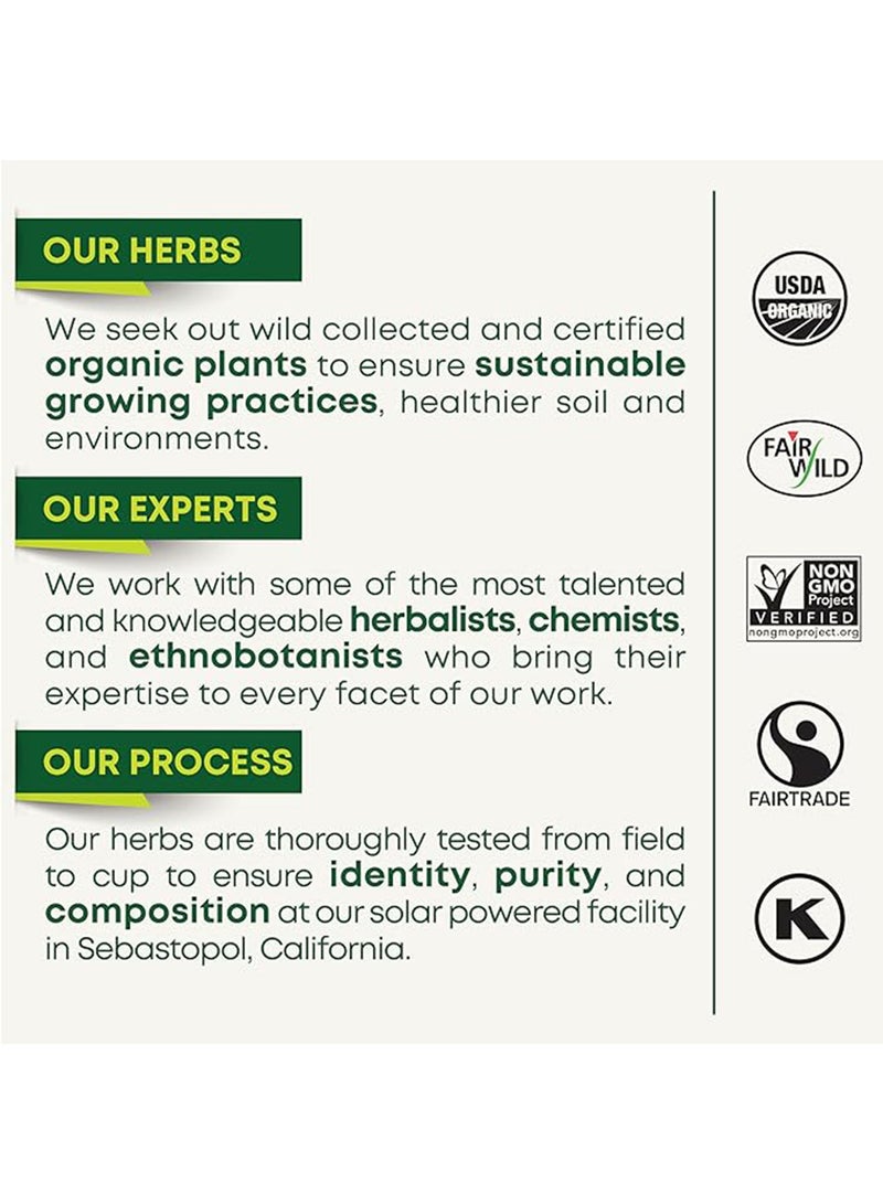 Traditional Medicinals - Organic Gas Relief, Chamomile Mint, Caffeine Free, 16 Tea Bags - Image 1