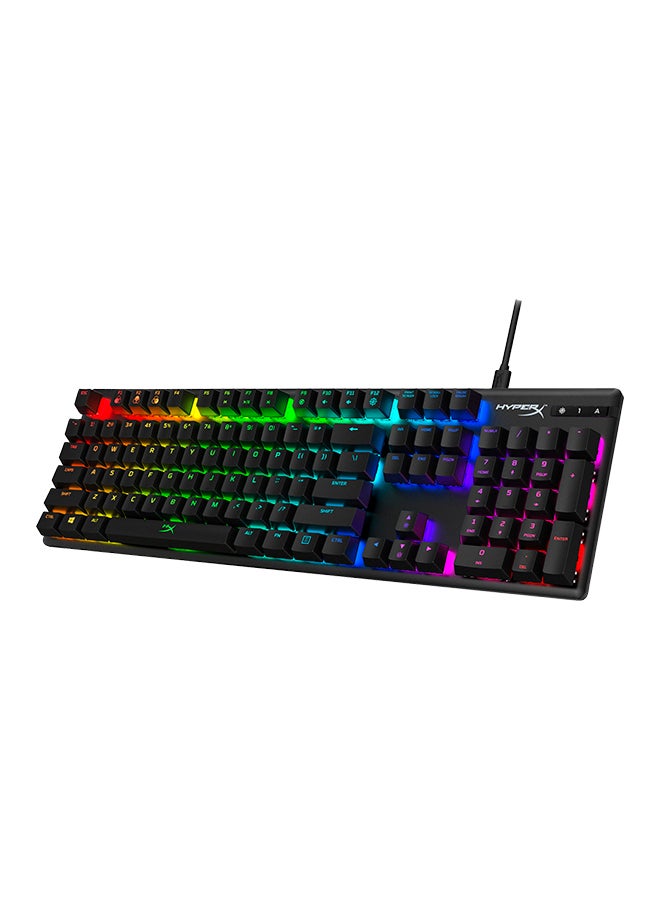 HYPERX - Alloy Origins RGB Mechanical Gaming Keyboard With Cable Black - Image 1