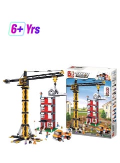 Sluban M38-B0555 1461-Piece Town Construction Building Block Set M38-B0555 1461 6+ Years  - Image 1