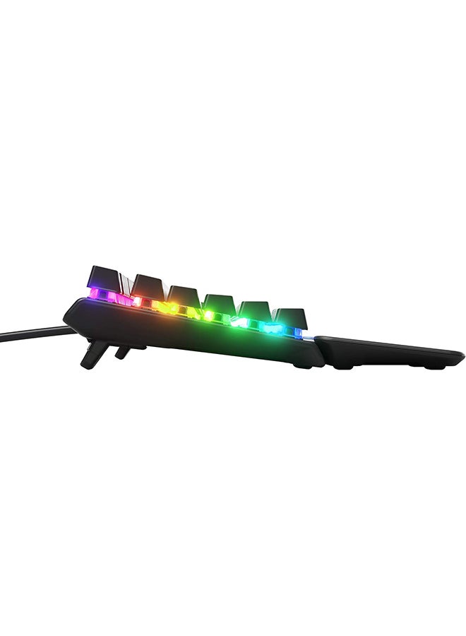 steelseries - SteelSeries Apex 7 TKL Mechanical Gaming Keyboard, OLED Display, Red Switches, American QWERTY Layout - Image 1