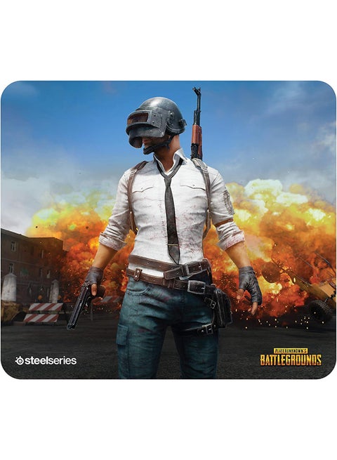PUBG QcK Gaming Surface - Large Cloth Erangel - Optimized for Gaming Sensors - Maximum Control