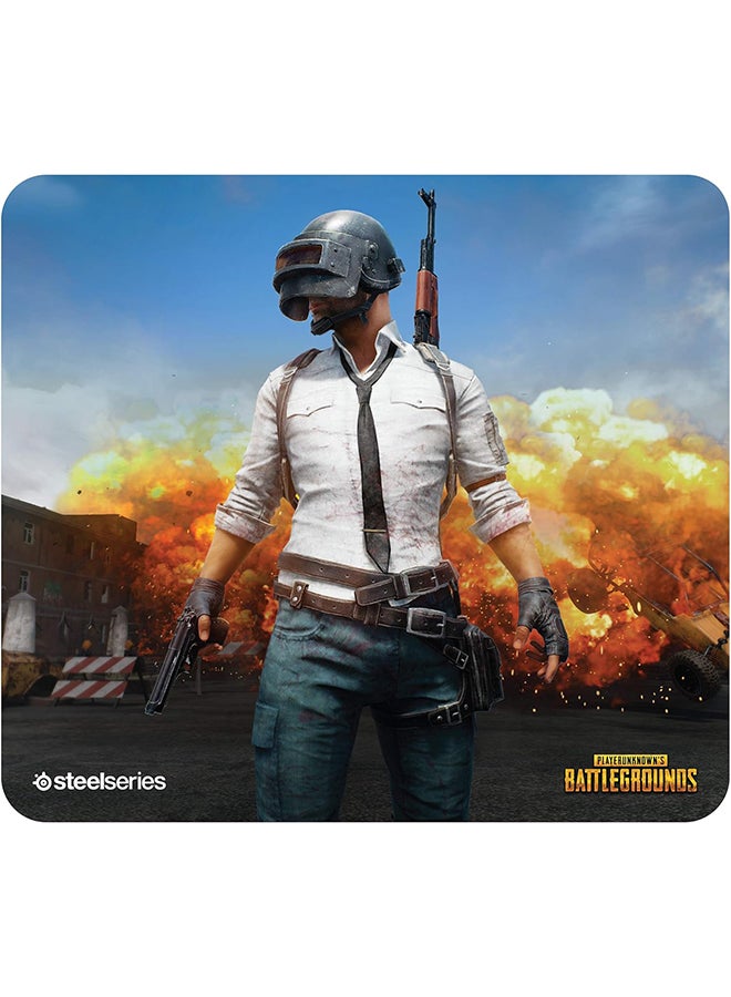steelseries - SteelSeries PUBG QcK Gaming Surface - Large Cloth Erangel - Optimized for Gaming Sensors - Maximum Control - Image 1