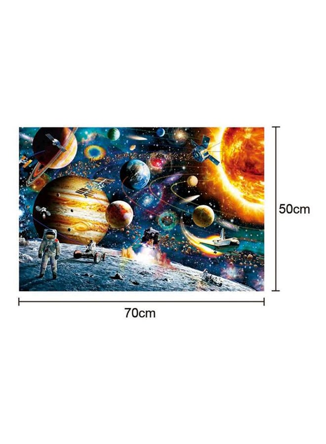 Hao XIANG 1000-Piece Space Traveler Jigsaw Stress Relief Education Development Toy Set 70x50cm - Image 4