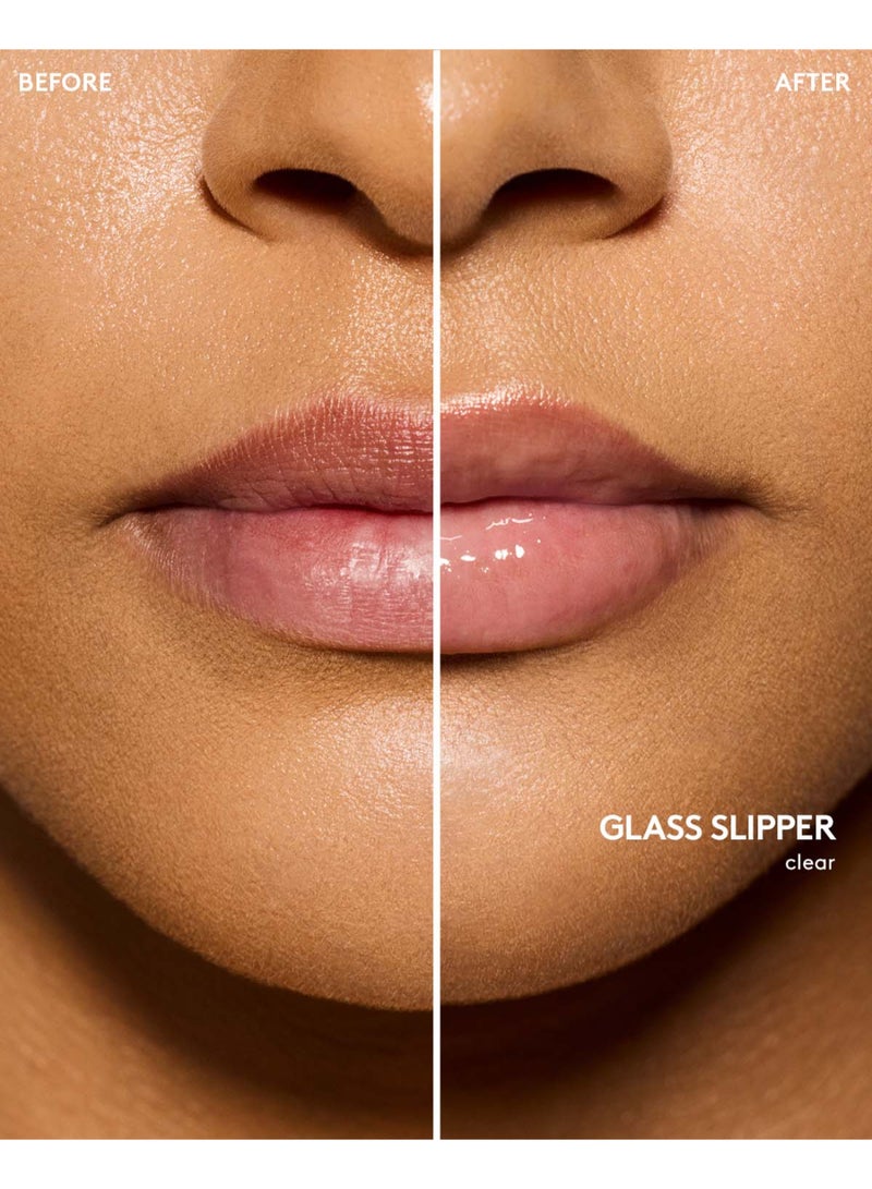 Gloss Bomb Universal Lip Luminizer –  9 ml Clear Glass Slipper