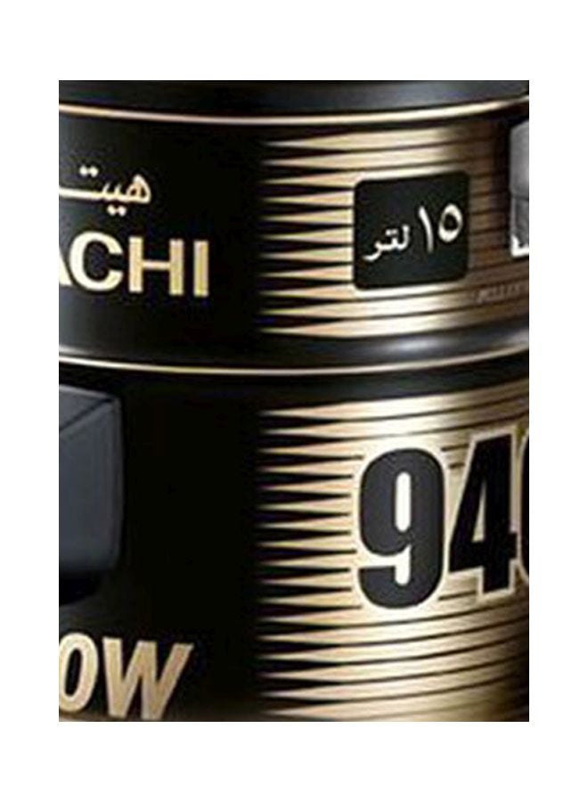 هيتاشي مكنسة كهربائية بحاوية بقدرة 1600 وات 15 L 1600 W CV-940Y SS220 BK أسود - Image 3