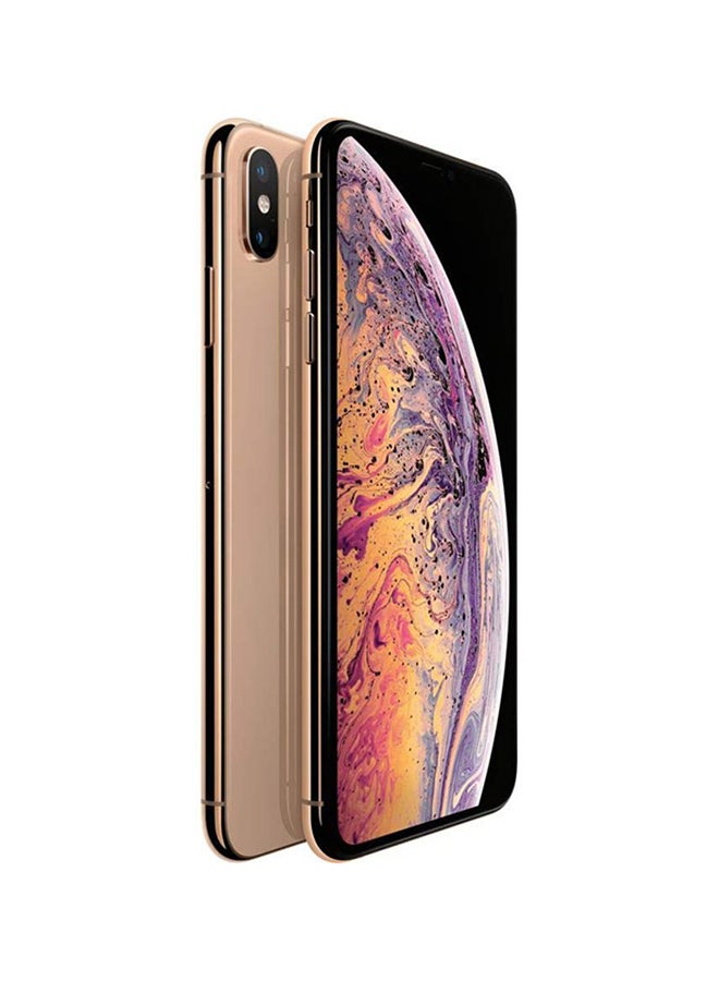 أبل - مجدد - هاتف آيفون XS بذاكرة داخلية 256 جيجابايت مع تطبيق فيس تايم ويدعم تقنية 4G LTE بلون ذهبي - Image 1