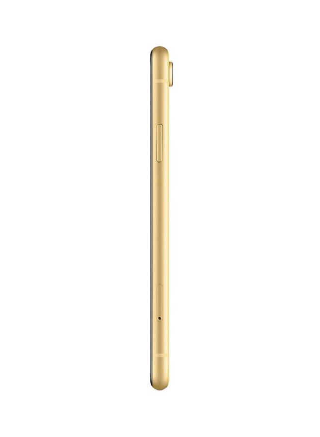 ابل  مُجدد - هاتف آيفون XR مع تطبيق فيس تايم سعة 64 جيجابايت ويدعم تقنية 4G LTE لون أصفر - نسخة عالمية - Image 5