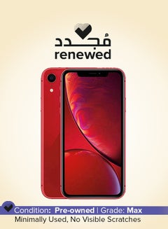 Apple Renewed - iPhone XR 128GB Red 4G With Facetime  - Image 1
