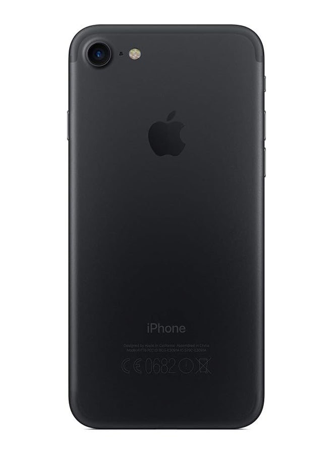 ابل  مجدد - هاتف آيفون 7 بتطبيق فيس تايم وذاكرة تخزين داخلية سعة 256 جيجابايت ويدعم تقنية 4G LTE، بلون أسود - Image 3