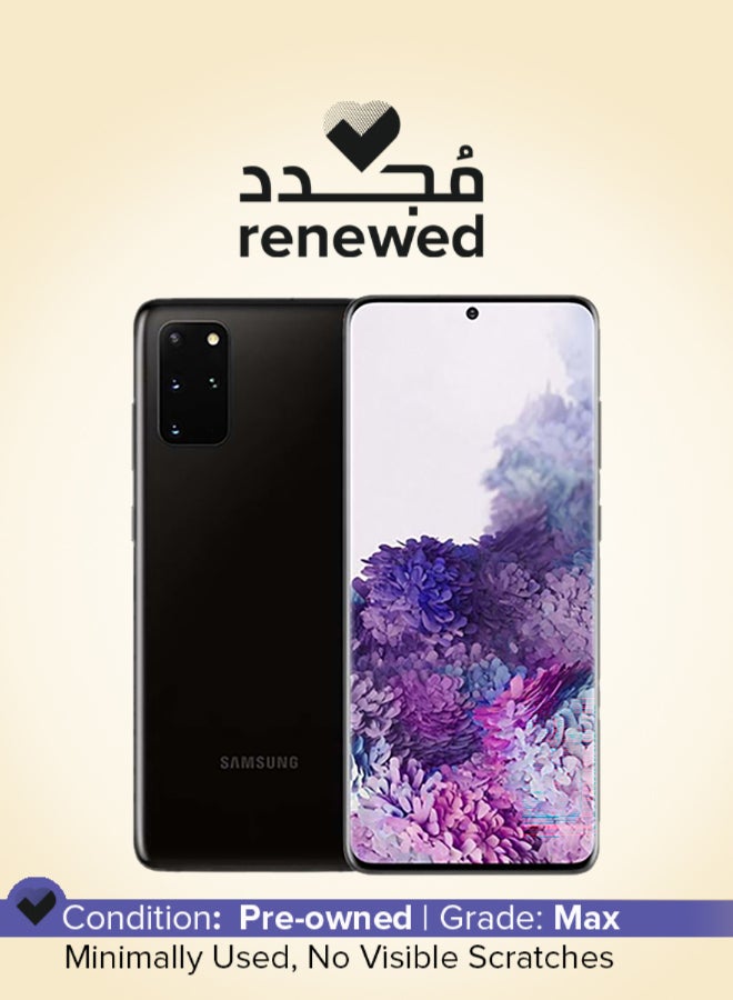 Samsung Renewed - Galaxy S20 Plus Cosmic Black 12GB RAM 128GB 5G - International Version - Image 1
