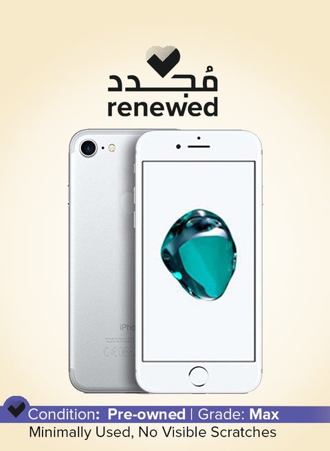 Renewed - iPhone 7 32GB Silver 4G With Facetime