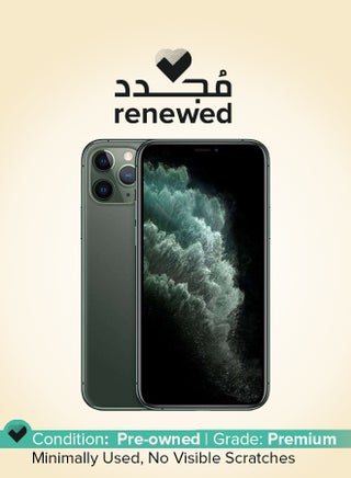 Renewed - iPhone 11 Pro 256GB Midnight Green 4G With Facetime - International Version - pnsku/N37848199A/45/_/1750654793/7e84a3da-45e7-4a11-beba-55b2ea0b00cb