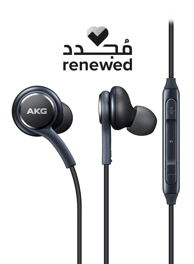 Samsung Renewed- AKG In-Ear Headphones With Mic For Samsung Galaxy S8/S8+ Grey/Black - Image 1