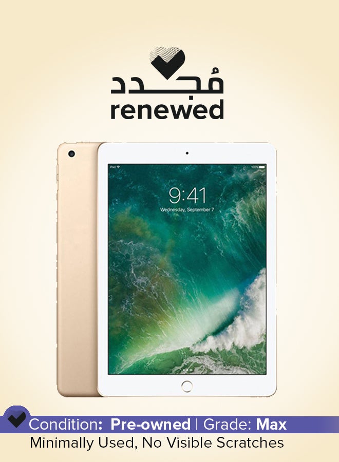 Apple Renewed - iPad 2018 (6th Gen) 9.7-Inch 32GB Wi-Fi Gold - International Version - Image 1