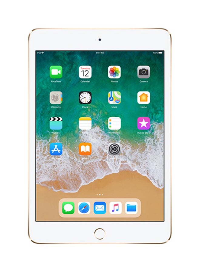 Apple Renewed - iPad Mini 4 2015 (4th Gen) 7.9inch 128GB Wi-Fi Gold With FaceTime - Image 2