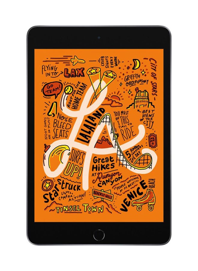 Apple Renewed - iPad Mini 2019 (5th Generation) , 256GB, Wi-Fi 4G LTE Space Gray With Facetime - Image 2