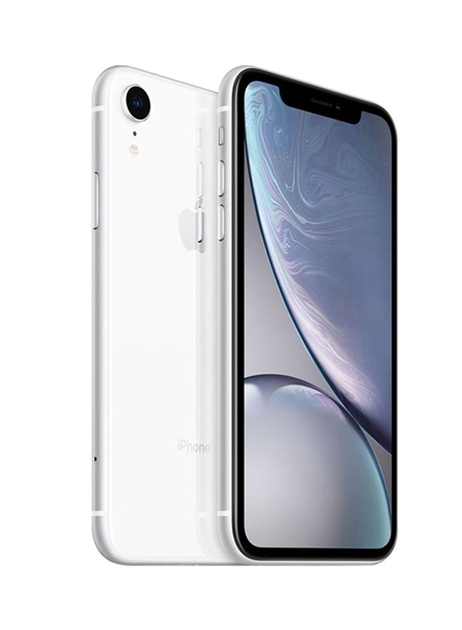 أبل مُجدد - هاتف آيفون XR مع تطبيق فيس تايم مزود بذاكرة داخلية سعة 128 جيجابايت ويدعم تقنية 4G LTE - لون أبيض  - Image 5