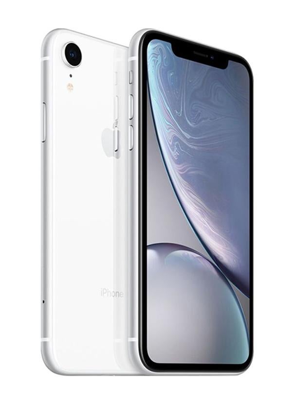 ابل  مُجدد - هاتف آيفون XR مع تطبيق فيس تايم مزود بذاكرة داخلية سعة 128 جيجابايت ويدعم تقنية 4G LTE - لون أبيض - Image 5