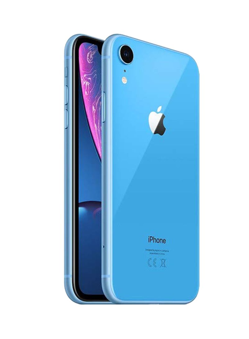 Apple - Renewed - iPhone XR 64GB Blue 4G With Facetime - International Version - Image 1