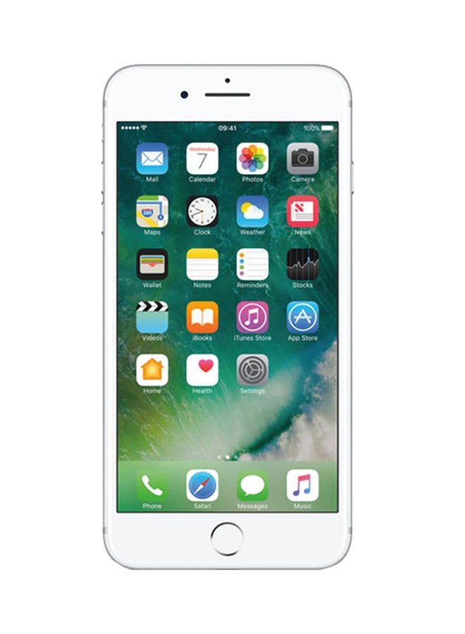 Apple - Renewed - iPhone 7 Plus 128GB Silver 4G With Facetime - International Version - Image 1