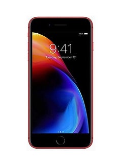أبل مُجدد - هاتف آيفون 8 بذاكرة  داخلية 64 جيجابايت ويدعم تقنية 4G LTE بلون أحمر (برودكت) ريد مع تطبيق فيس تايم  - Image 2