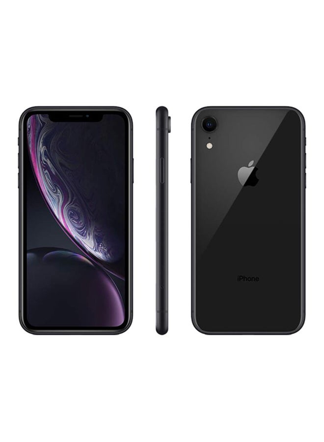 Apple - Renewed - iPhone XR 64GB Black 4G With Facetime - International Version - Image 1