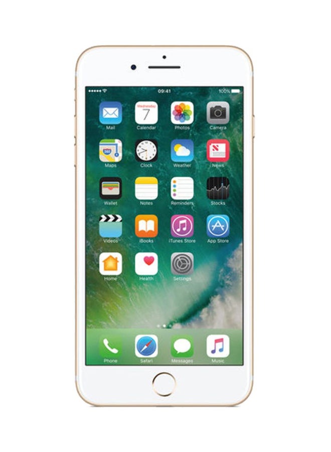 ابل  مُجدد - آيفون 7 بلس بخاصية فيس تايم بلون ذهبي بذاكرة سعة 256 جيجابايت ويدعم تقنية 4G LTE - Image 2