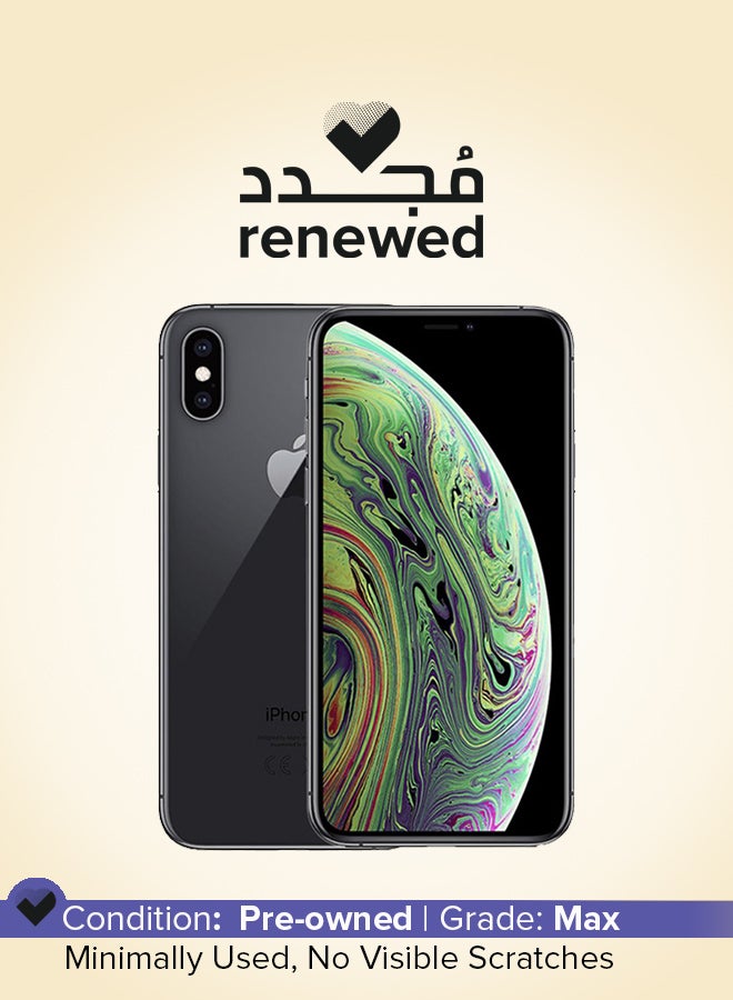 Apple - Renewed - iPhone XS Max 256GB Space Grey 4G With Facetime - International Version - Image 1